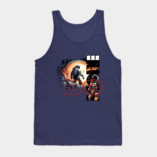 Do more: Inspirational Motivational Quotes space man Tank Top